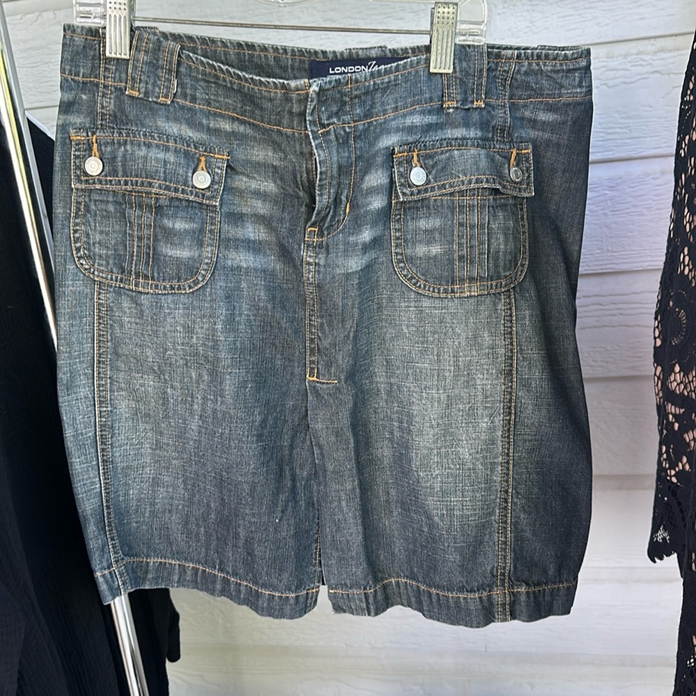 London Jean Skirt